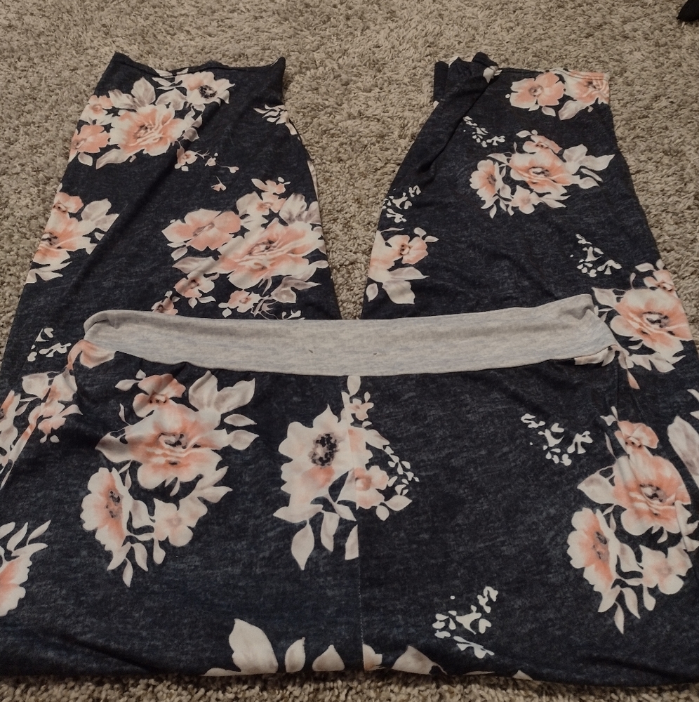3x Floral Lounge Pants
